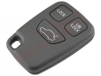 Compatible housing for Volvo remote controls, 3 buttons
