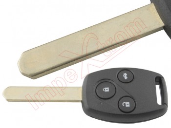 Generic Product - Remote control with 3 buttons 433 Mhz ID46 for Honda Civic