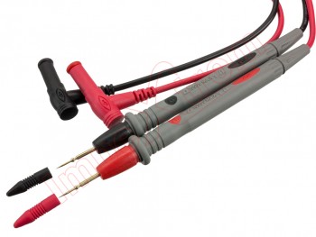 Test leads for super thin multimeters