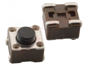 6x6x3.6mm tactile switch / switch with 5mm actuator 160gf 50mA 50VDC, SPST SMD J-LEAD