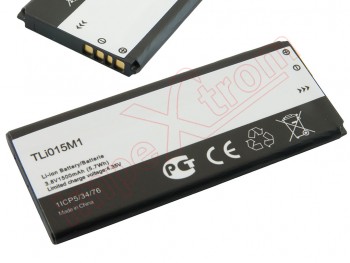 Generic TLi015M1 battery without logo for Alcatel One Touch Pixi 4, OT 4034D / OT 4034X - 1500mAh / 3.8 V / 5.7 Wh / Li-ion