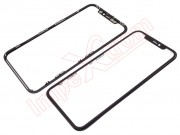 black-external-window-oca-adhesive-frame-for-iphone-11-a2221-a2111-a2223